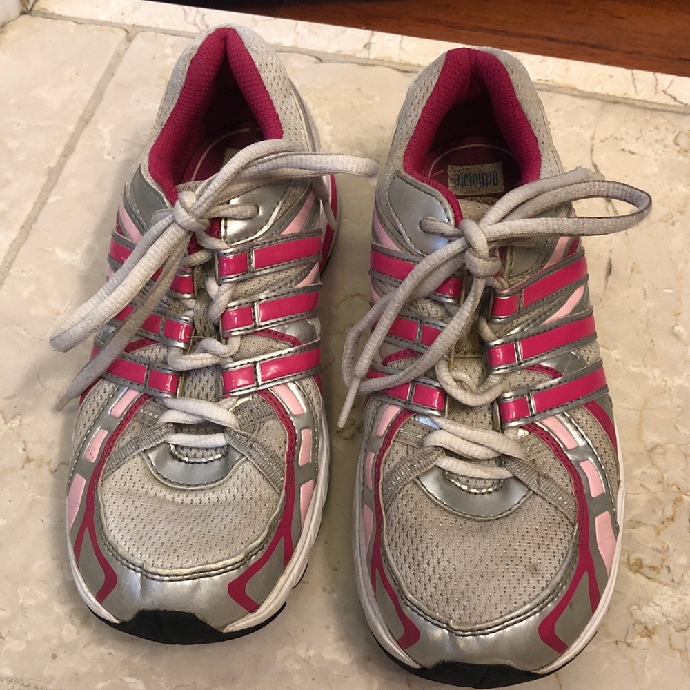 adidas Kids Sneakers in Pink and Silver